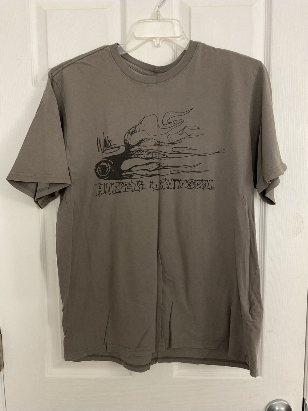 Harley-Davidson Men’s Gray Willie G Art Graphic Tee